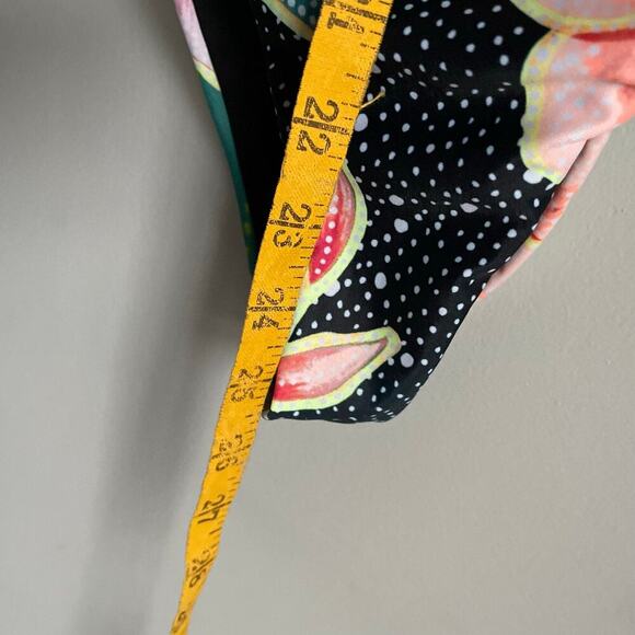 Mara Hoffman Square Neck Arcadia One Piece Swimsuit Boho Floral Botanical XS - Picture 7 of 11